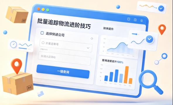 批量追踪物流的核心秘诀：这一步做对了，查询速度秒杀90%的人