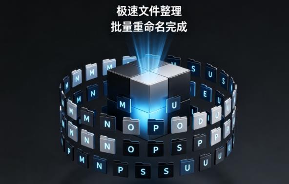 电脑高手都在用的隐藏技巧：批量把文件重命名为随机字母，超解压！